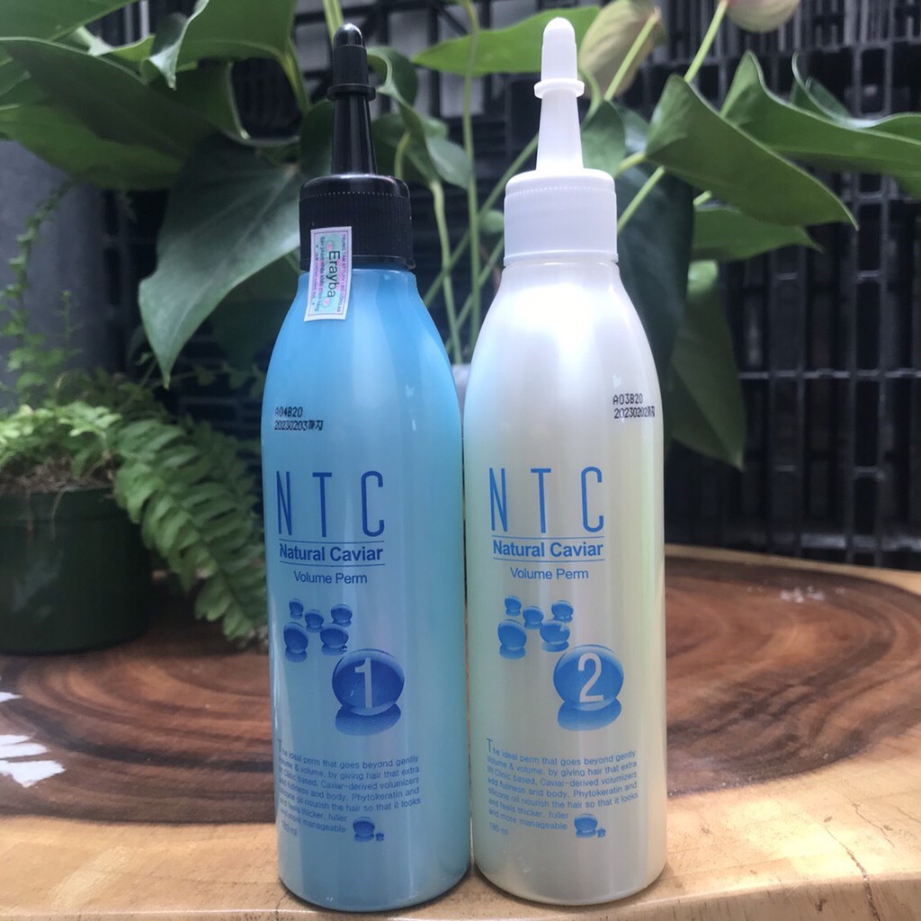Thuốc uốn tóc dạng gel hàn quốc erayba ntc natural caviar volume perm 180ml x2