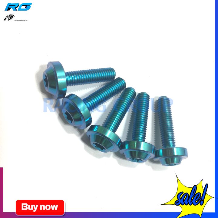 Ốc 5li20 gr5 đầu trụ - titan lục bảo