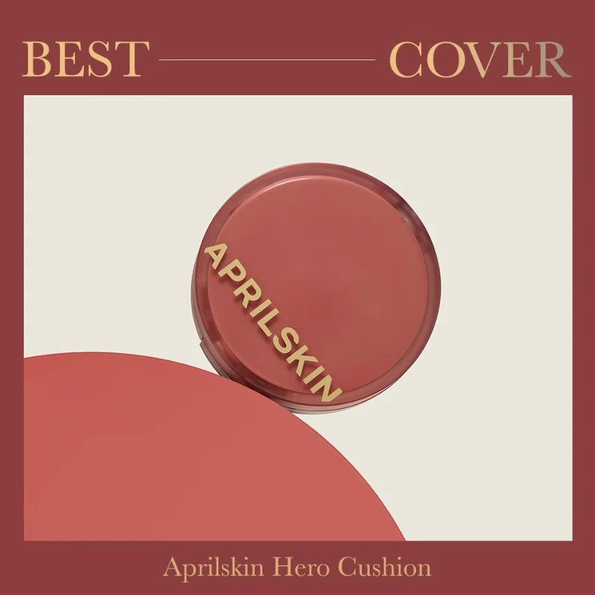Phấn nước Aprilskin Hero Cushion + Lõi Refill 12g