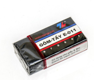 Gôm tẩy thiên long tl e-011 đen