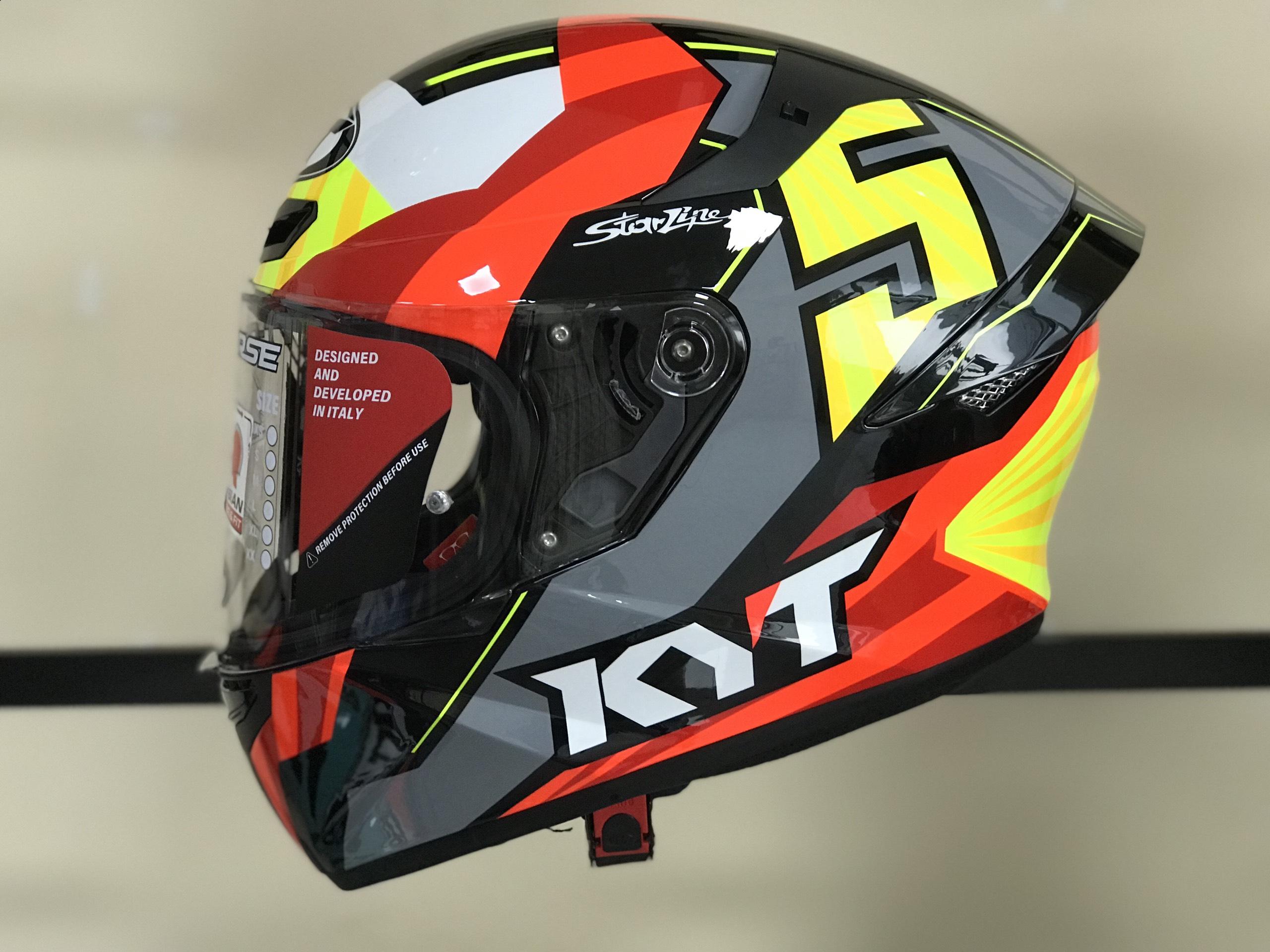 Mũ Fullface KYT TT Course - 1 Kính Trong Suốt