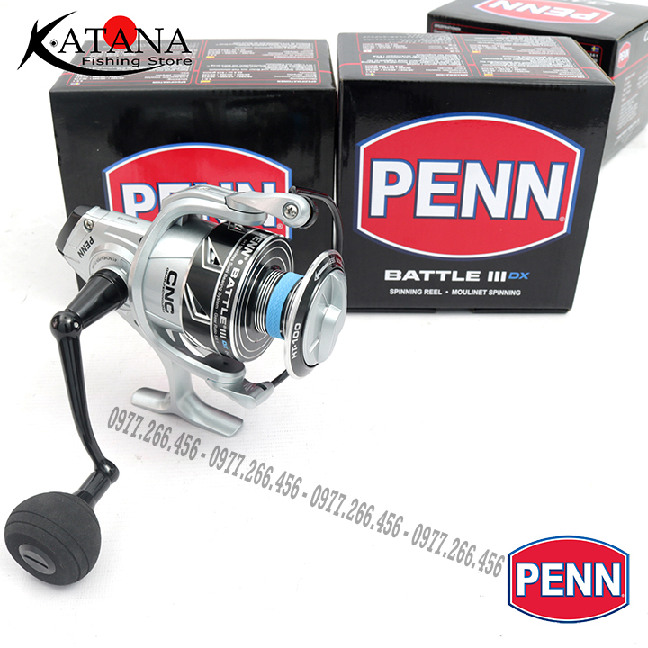 [HCM]Máy Câu Penn Battle III DX 6000 - NEW ! 2021