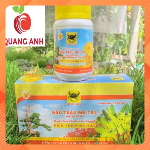 PHÂN BÓN ĐẦU TRÂU 701 KÍCH THÍCH RA HOA - CHAI 100GR
