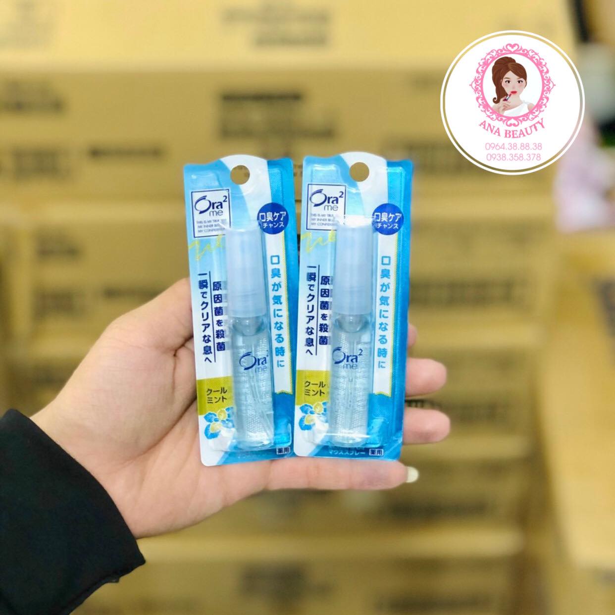 XỊT THƠM MIỆNG ORA2 SUNSTAR NHẬT BẢN