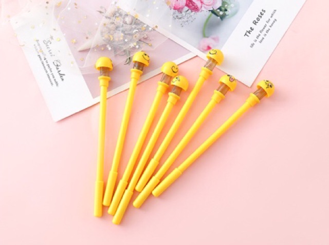 Bút Bi Nước Emoji Lúc Lắc