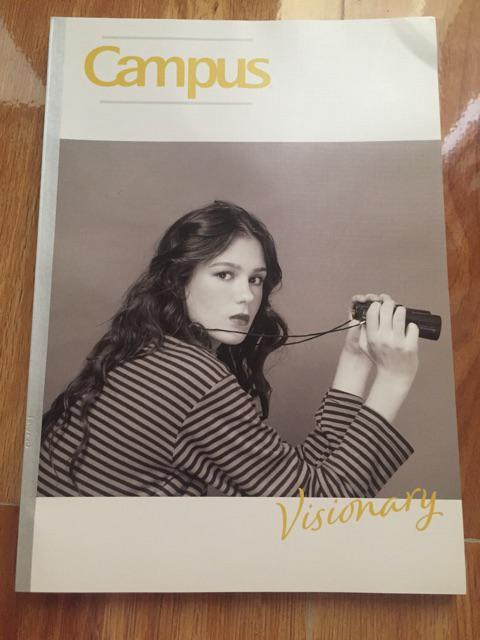 {HOT} - Vở A4 Kẻ Ngang Có Chấm Campus Visionary 200tr khổ A4