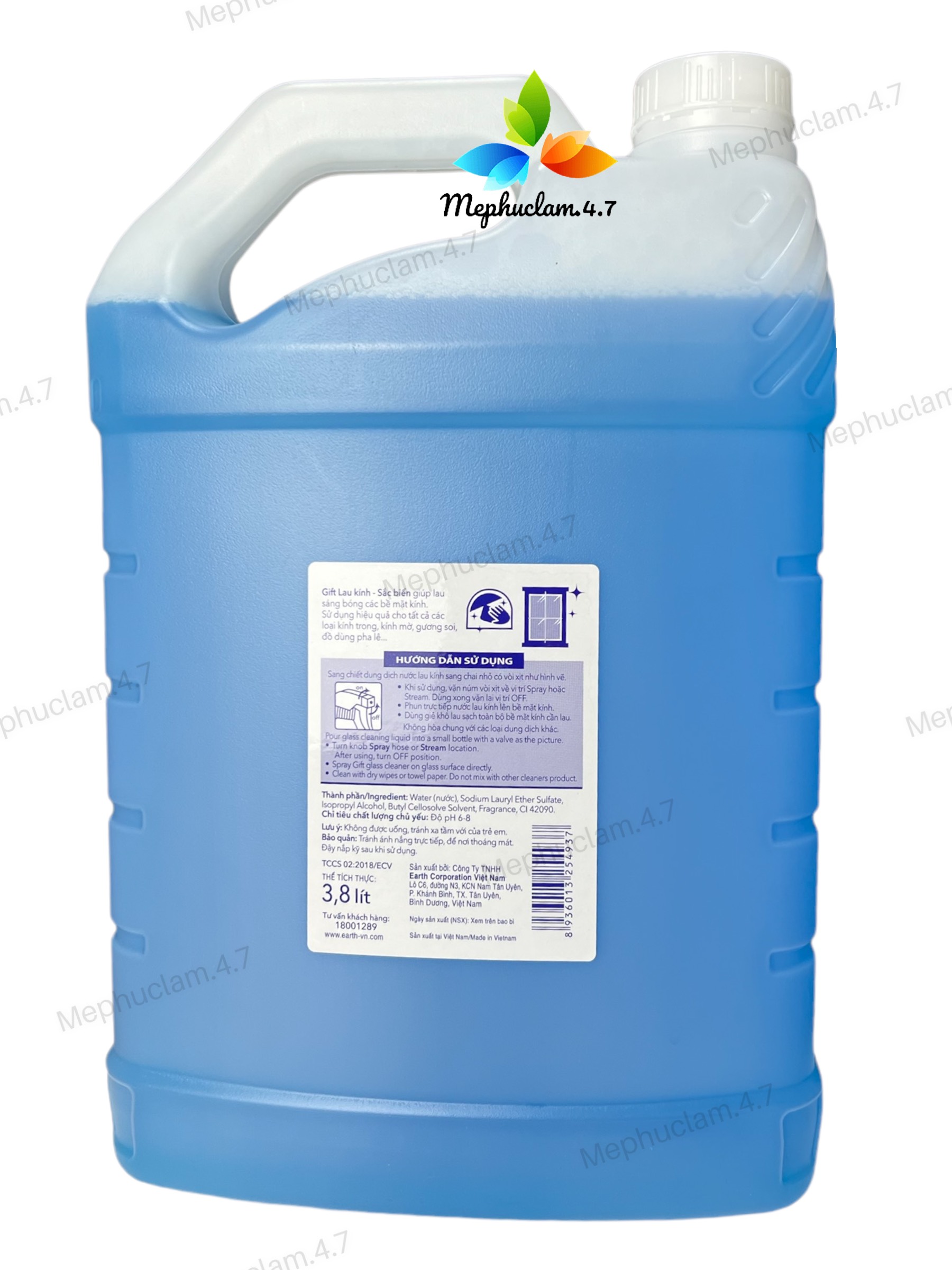 Nước lau kính gift 4kg