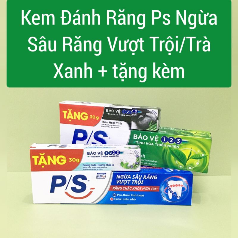 KEM ĐÁNH RĂNG P/S NGỪA SÂU RĂNG 180gr