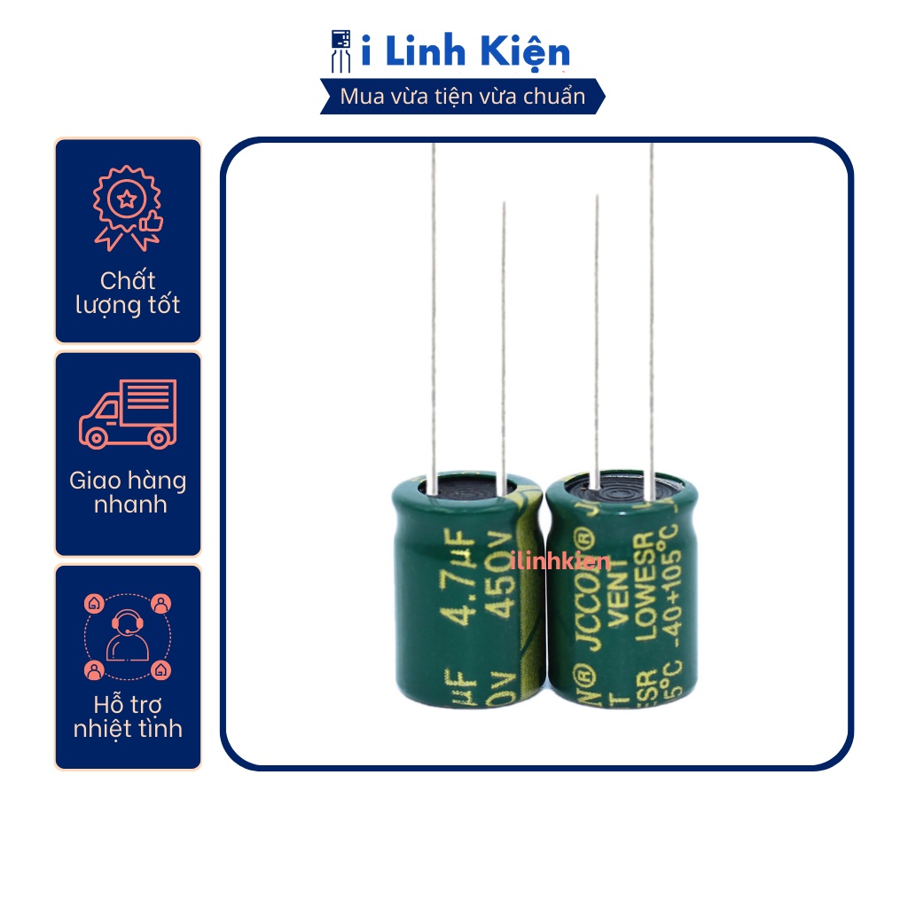 Tụ hóa 4.7UF 10UF 450V