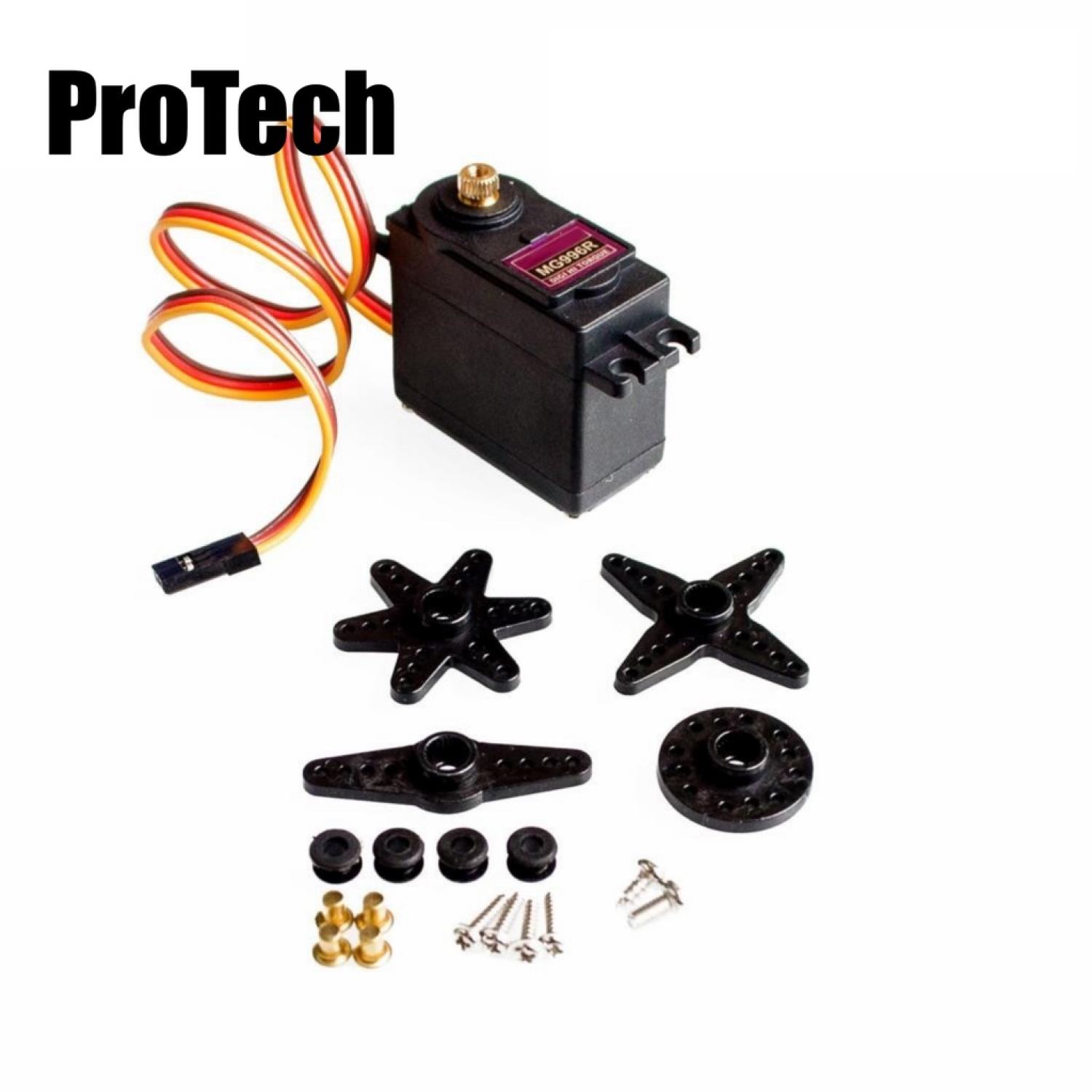 MG996R Động Cơ RC Servo 180 độ, 360 độ (Bánh răng nhựa/ Bánh răng kim loại)