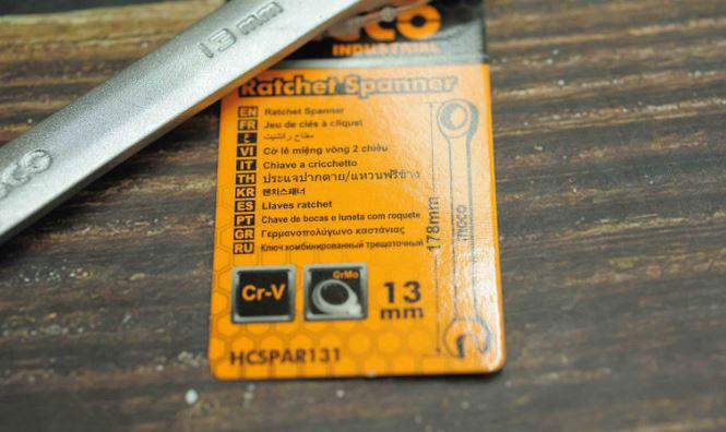 13mm Cờ lê vòng miệng tự động INGCO HCSPAR131