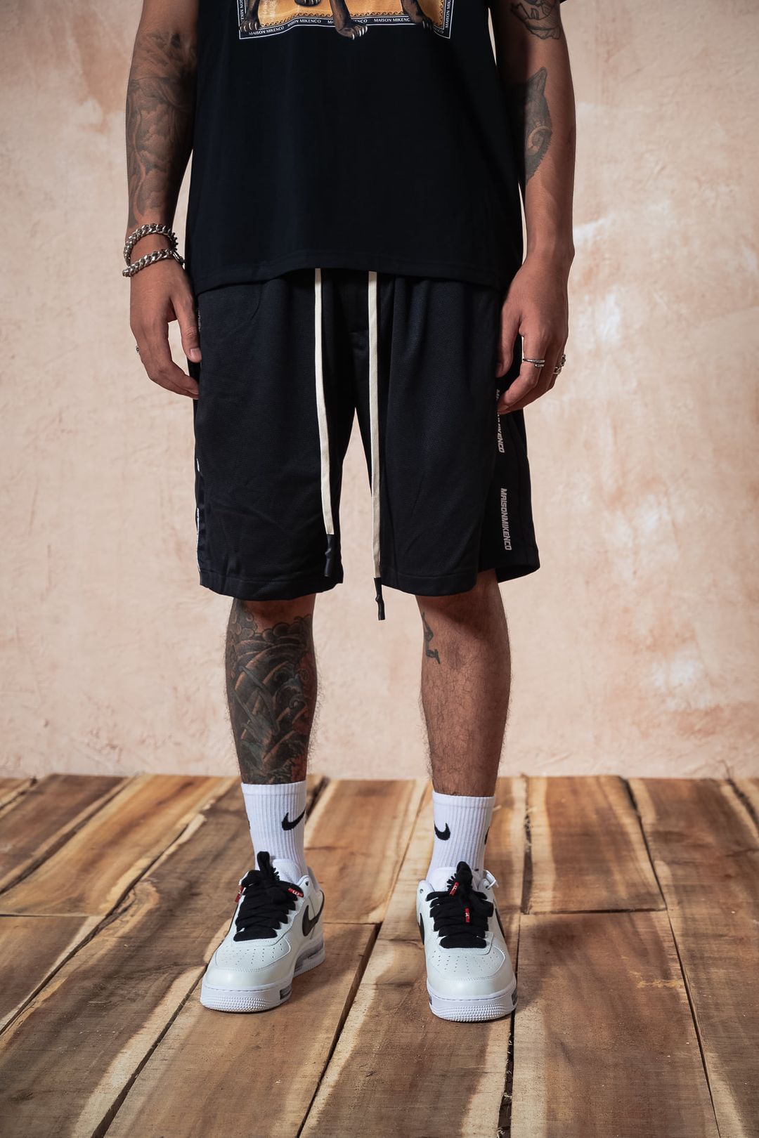 Quần short nam MIKENCO Double Tape Short