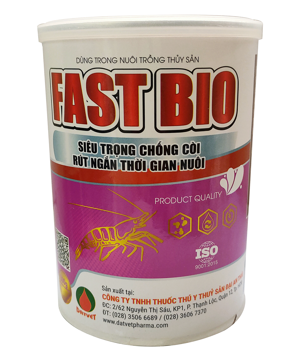 [HCM]GIÚP TÔM CÁ TĂNG TRỌNG NHANH: FASBIO  (Hũ 500gram)