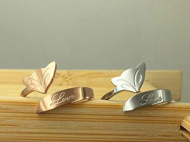 Nhẫn Hồ Ly Titan Ko Đen TT 0303