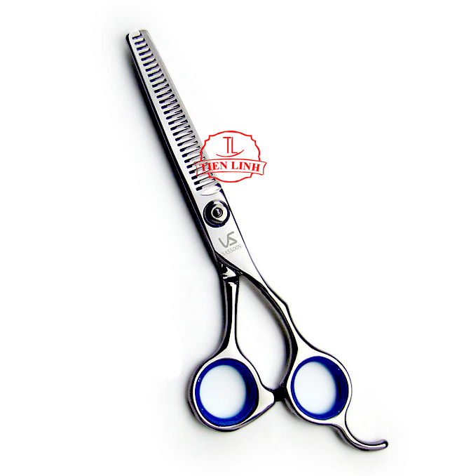 Combo 2 kéo cắt tóc và tỉa tóc VS loại tốt + Áo choàng cắt tóc