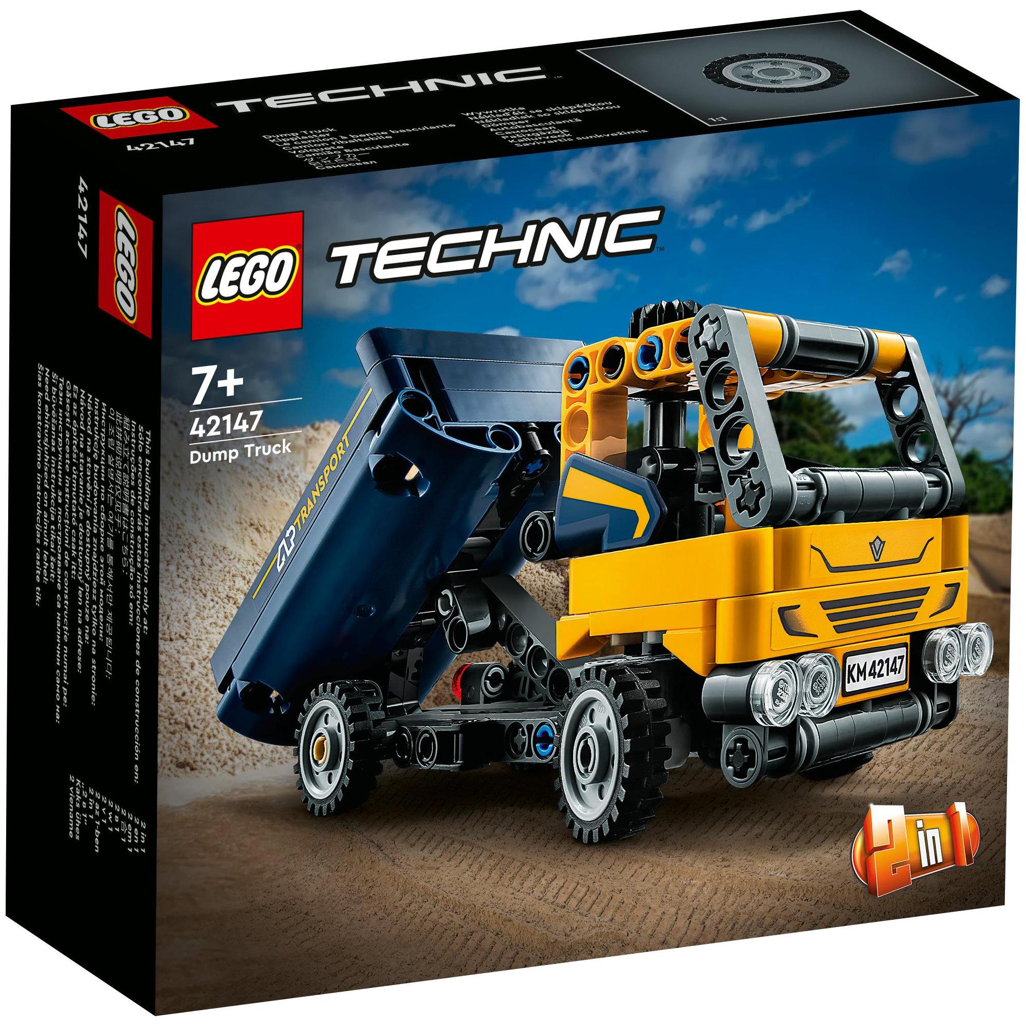 LEGO Technic 42147 Đồ chơi lắp ráp Xe Tải Công Trình (177 Chi Tiết)