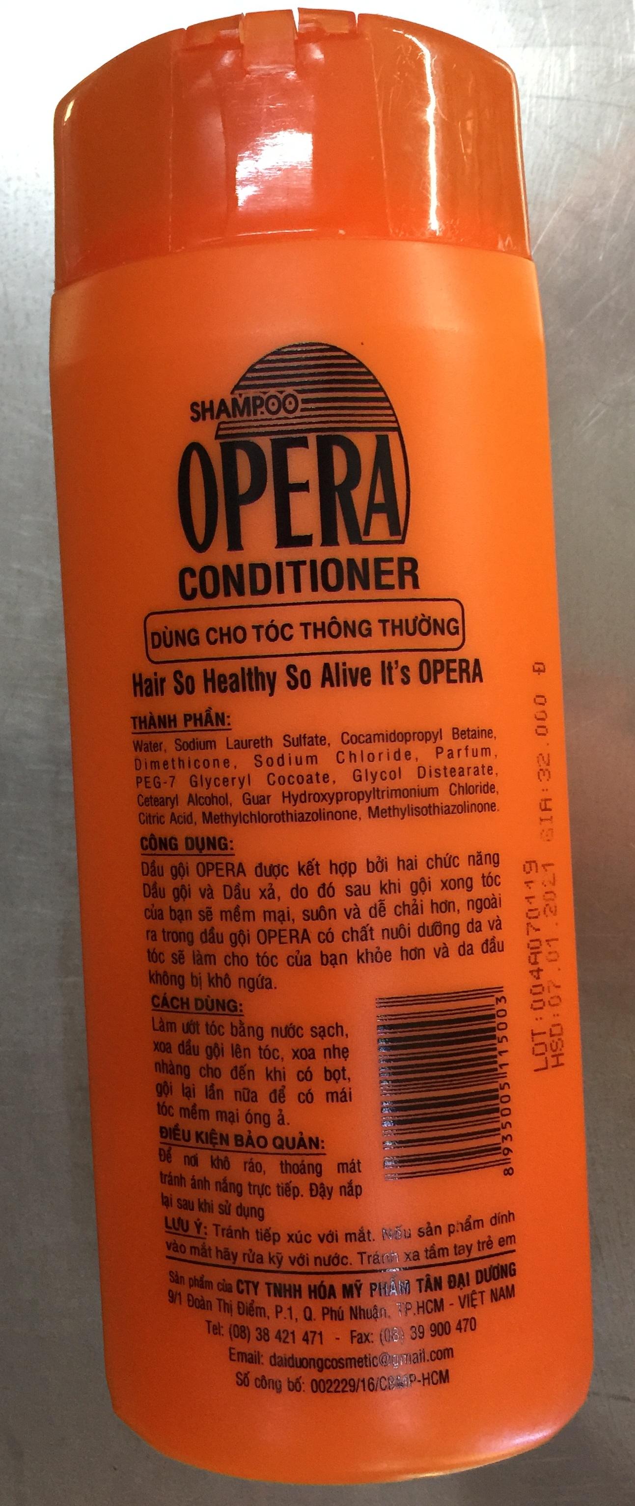 Dầu Gội Opera 500ml