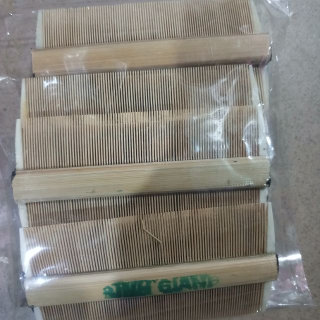 Lược bí gỗ chăm sóc da đầu, chải chấy chí