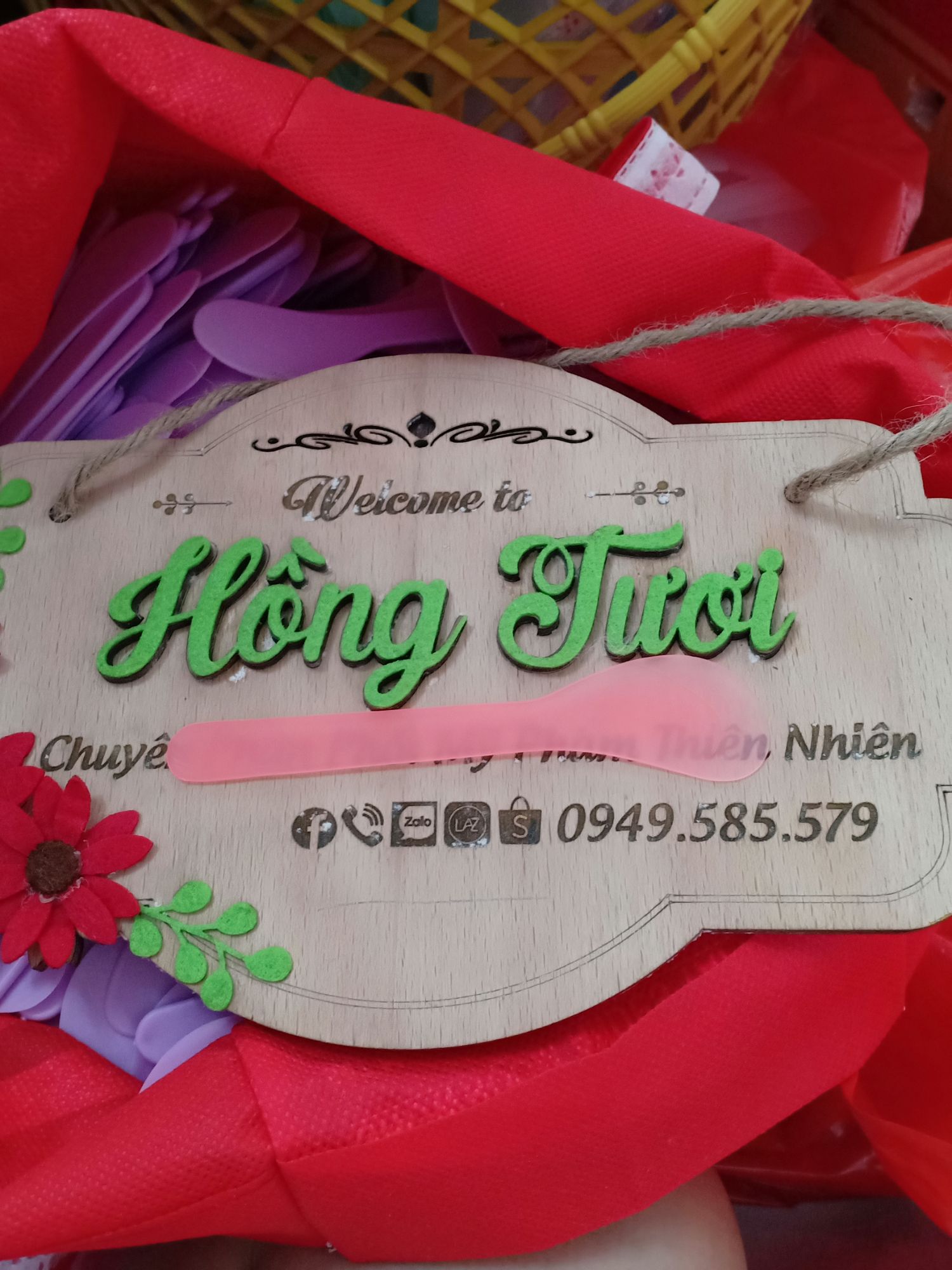 Combo 100 muỗng múc kem [màu cam]