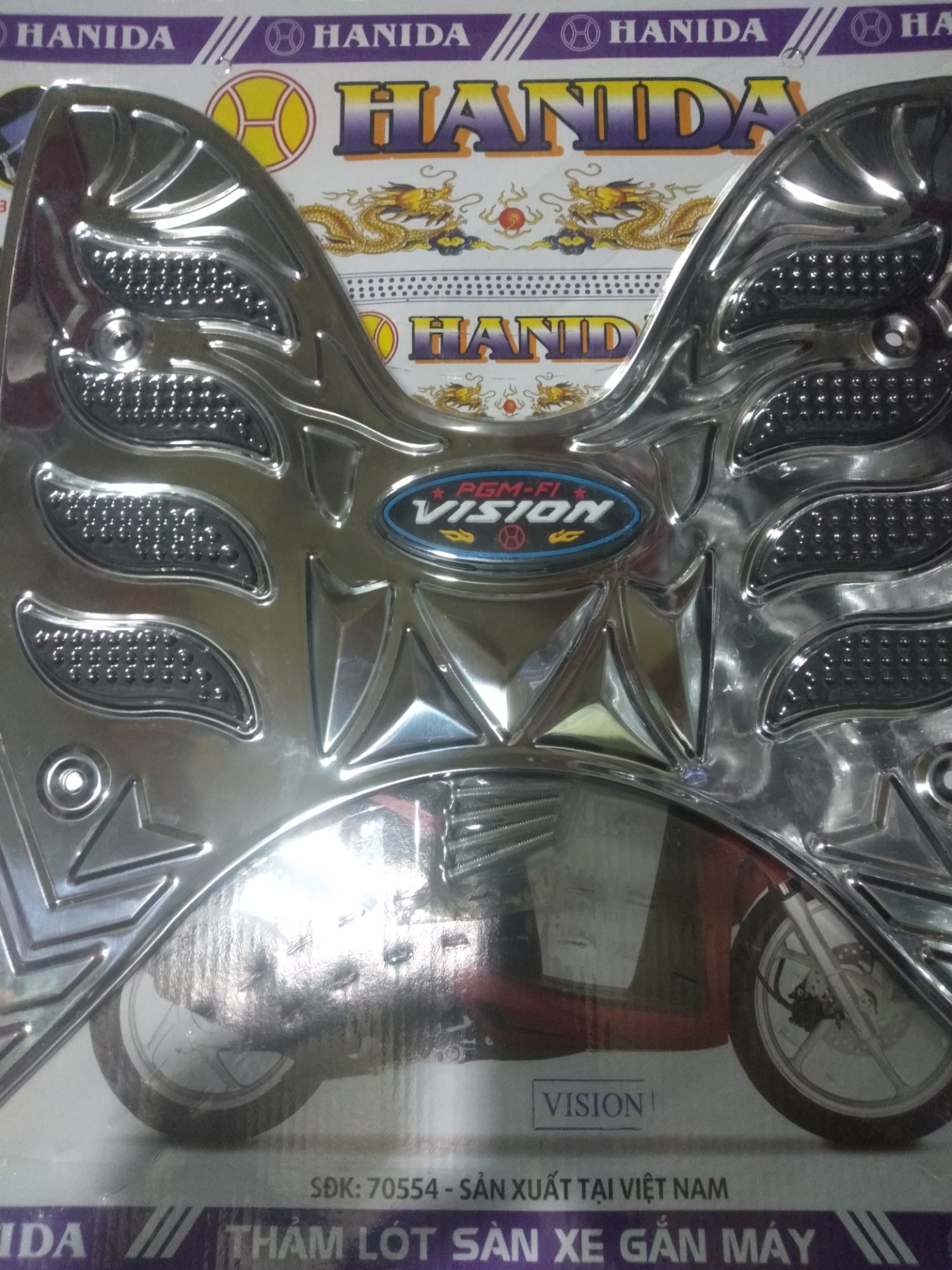 thảm lót sàn để chân xe vision 2014-2020