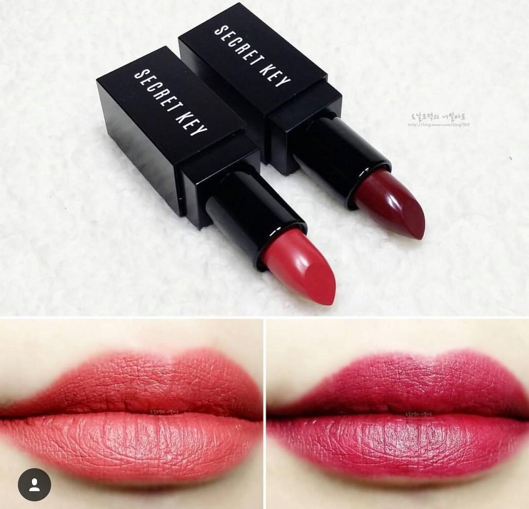 [HCM]Son Lì Secret Key Fitting Forever Lipstick_Quà tặng