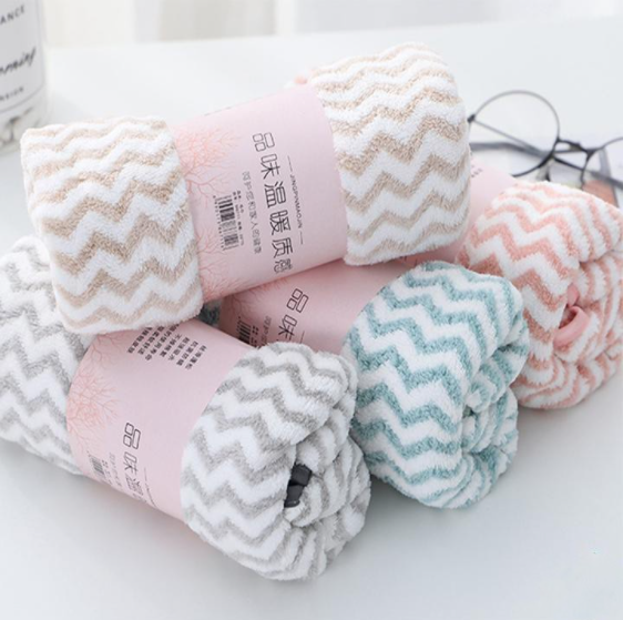 Khăn mặt lông mịn xuất Hàn 30x50cm siêu thấm nước
