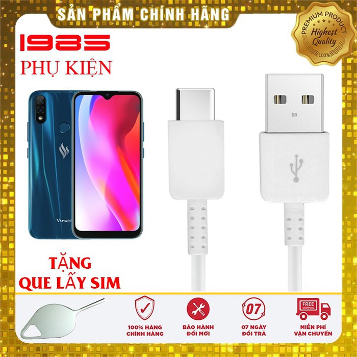 Cáp sạc nhanh vsmart joy 2 plus