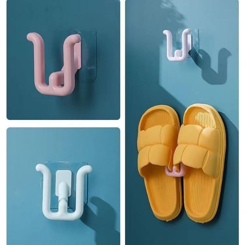 Multifunctional U-shaped wall mounted shoe hook organizer, wall hanger-Hause