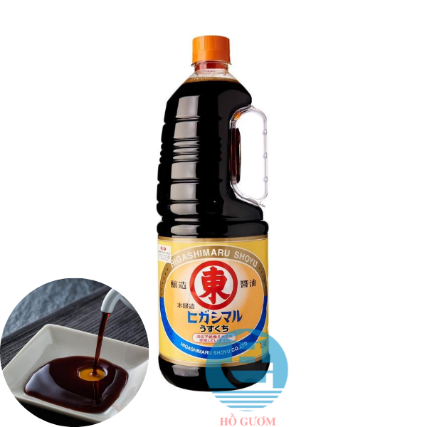 Nước tương Higashimaru Usukuchi Shoyu 1,8L
