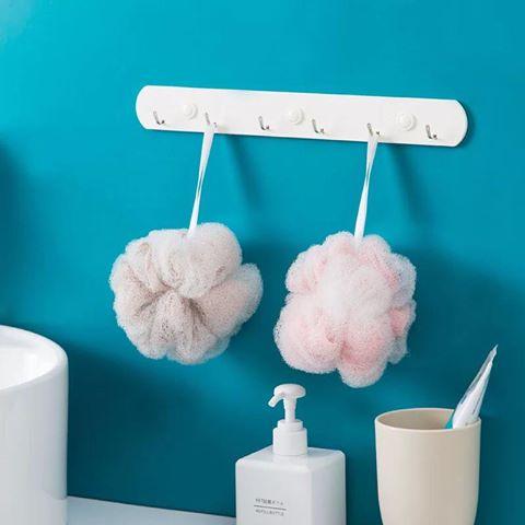 [HCM]Móc Treo Đồ 6 Chấu dán tường