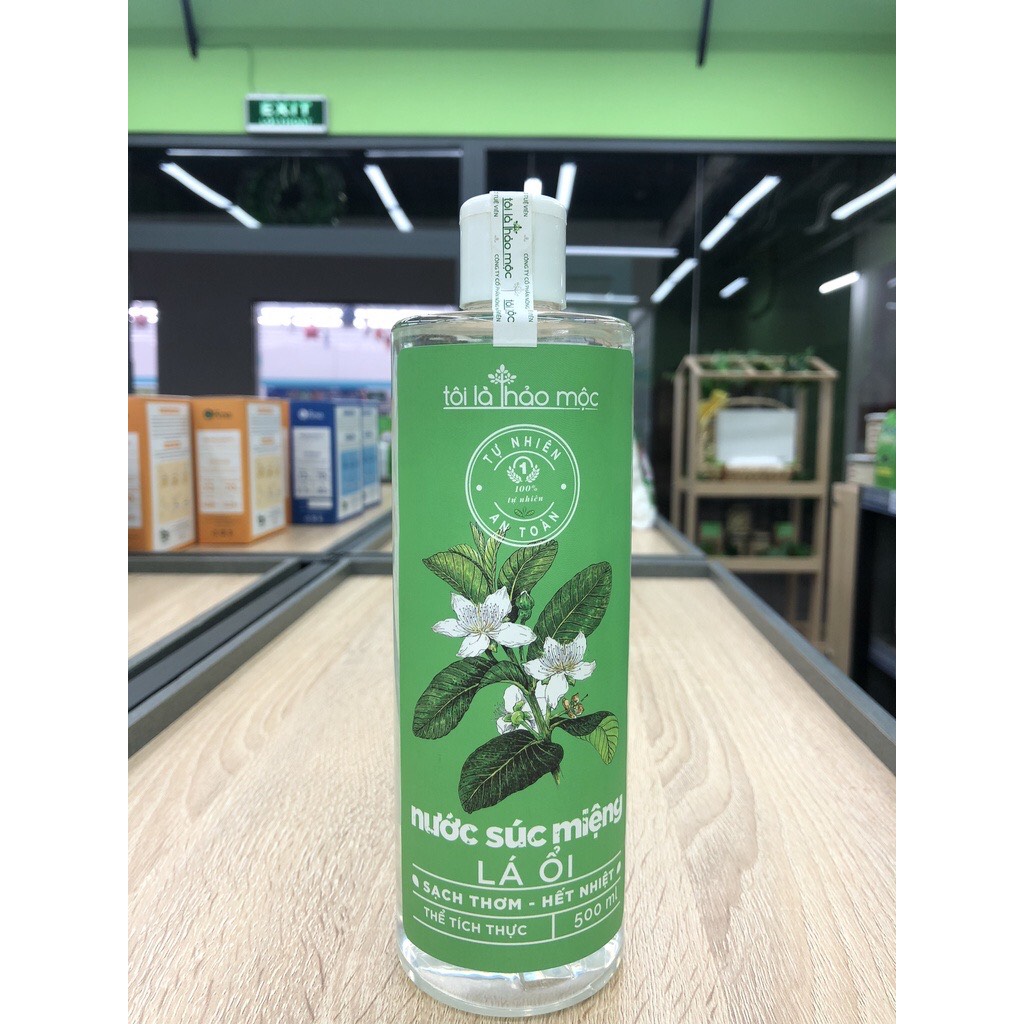 Nước súc miệng Lá Ổi  500ml - ( Tôi Là Thảo Mộc)