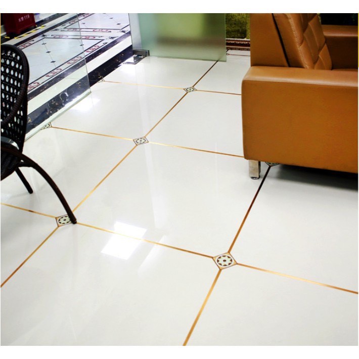 Cuộn 50m viền chỉ trang trí nhà - vàng bạc