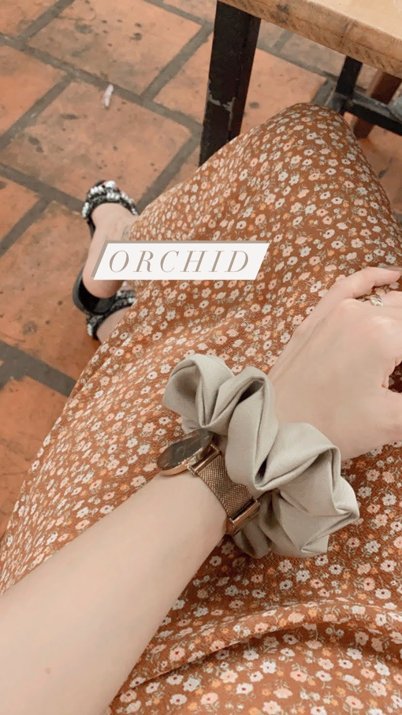Scrunchies cột tóc màu pastel | @scrunchies.intown