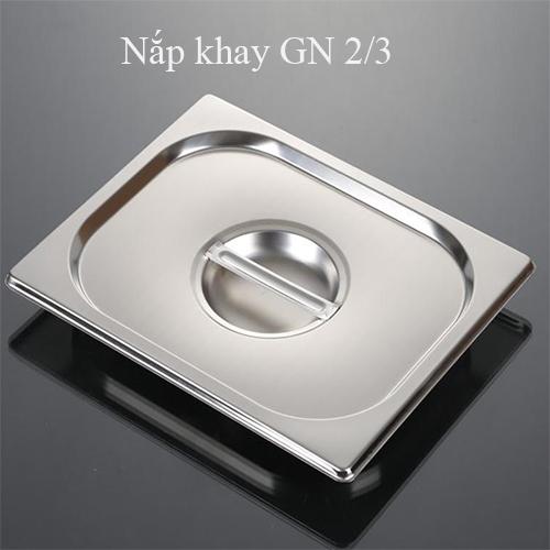 Nắp khay inox GN 2/3