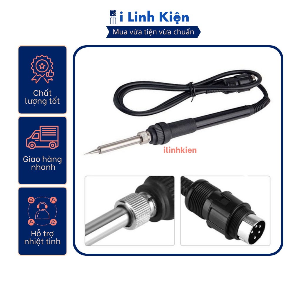 Tay hàn HAKKO 907A dùng cho trạm HAKKO936/937 ( cổ sắt, cổ nhựa )