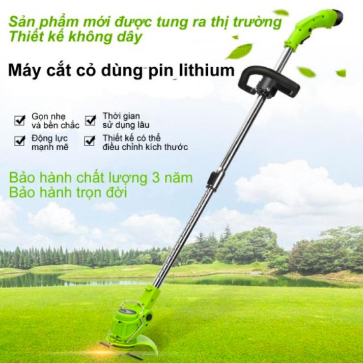 Máy cắt cỏ dùng pin lithium nhập khẩu từ Đức