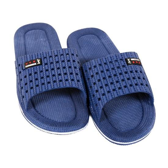 Dép nhựa 3 sao nam nữ quai ngang cao su êm chân chống trượt đi trong nhà, nhà tắm, văn phòng - D035