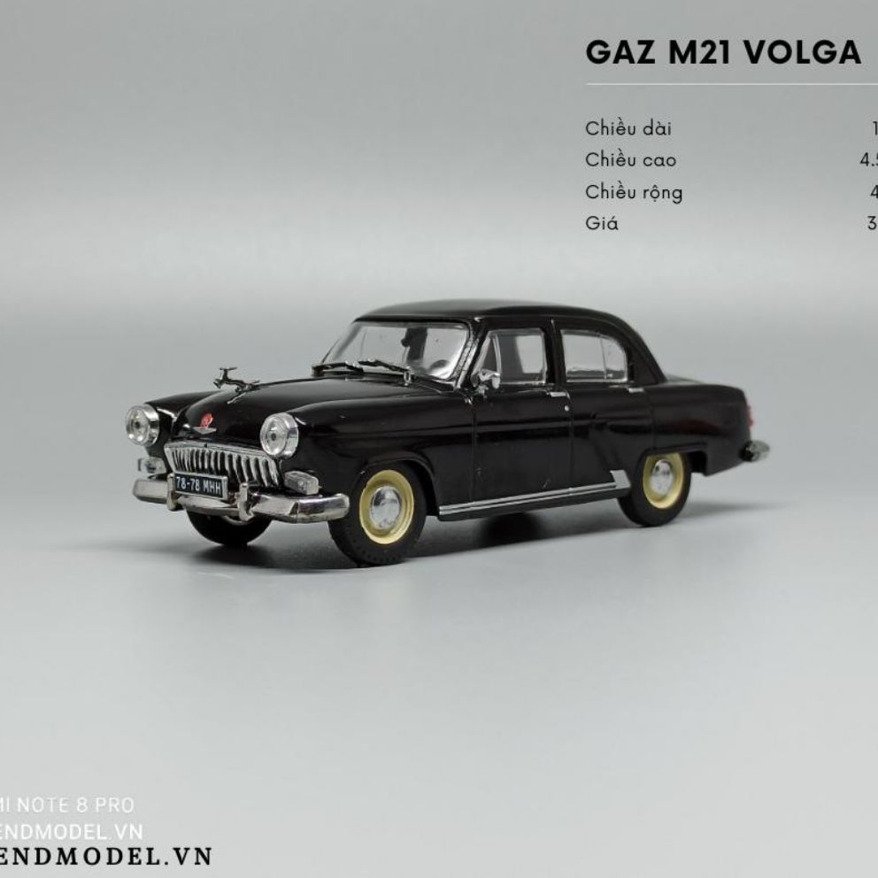 Mô hình xe Gaz M21 Volga