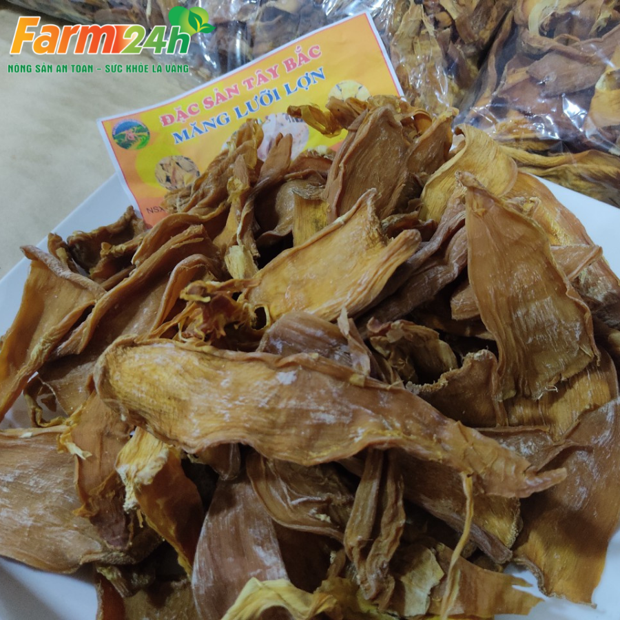 Măng lưỡi lợn khô, đặc sản Bắc Kạn ngon, hàng loại 1 | Farm24h