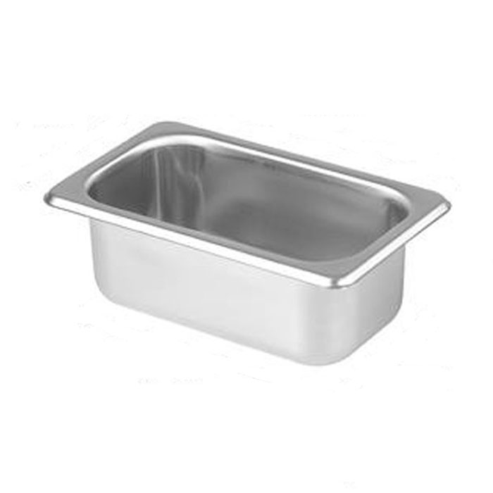 [HCM]Khay Inox Đựng Thạch Đựng Topping Thực Phẩm GN 1/9 ( Không Nắp )