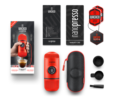 Dụng cụ pha espresso bằng tay Wacaco Nanopresso Elements