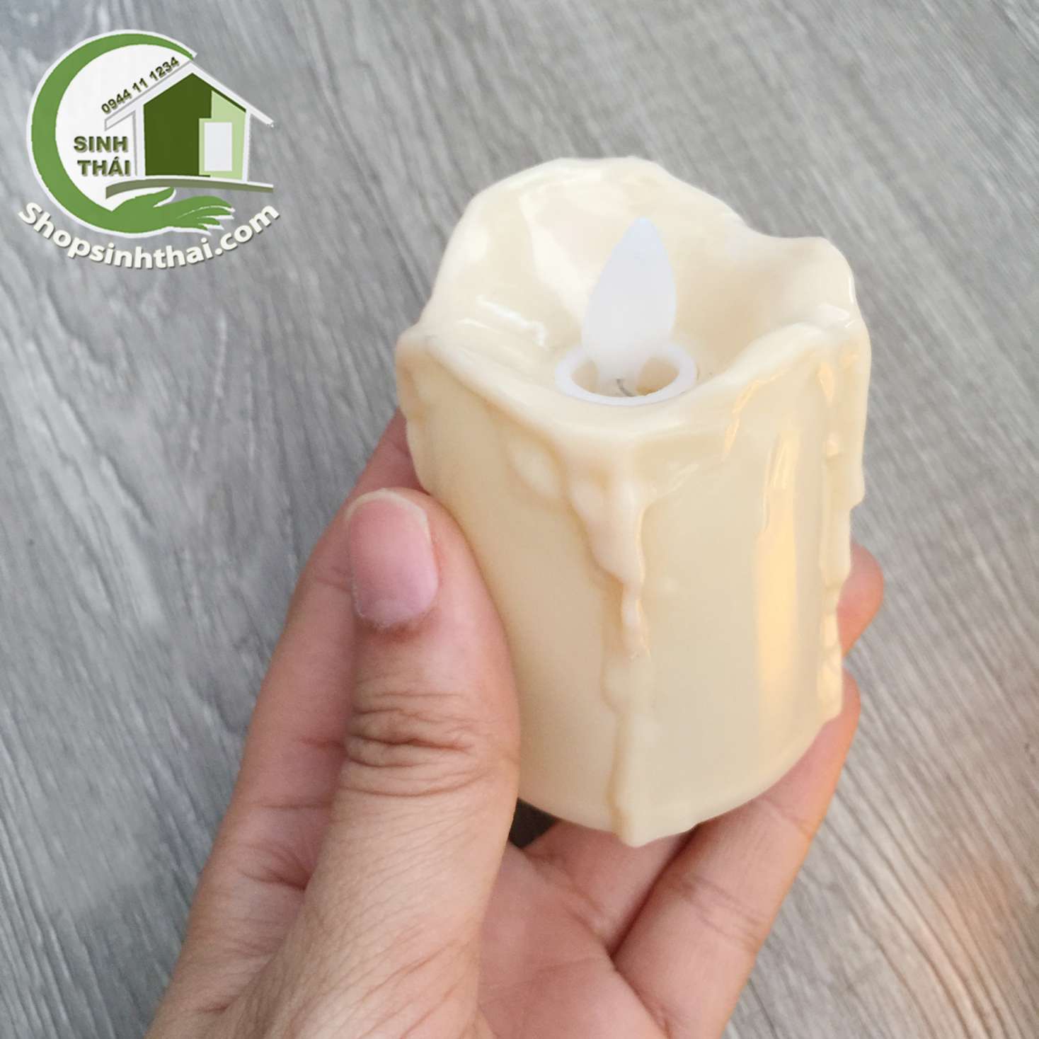 [HCM]Nến điện - đèn cầy điện sài pin - 75cm x 5cm