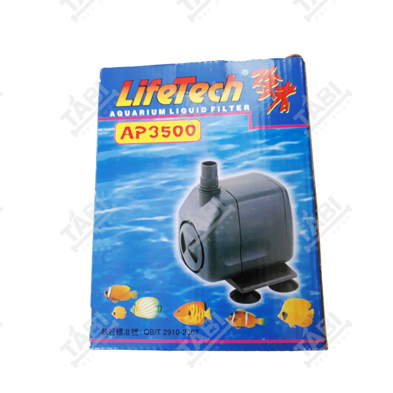Máy Bơm Nước Hồ Cá LifeTech AP3500 Loại Tốt - Máy Bơm Nước Bể Cá Cao Cấp