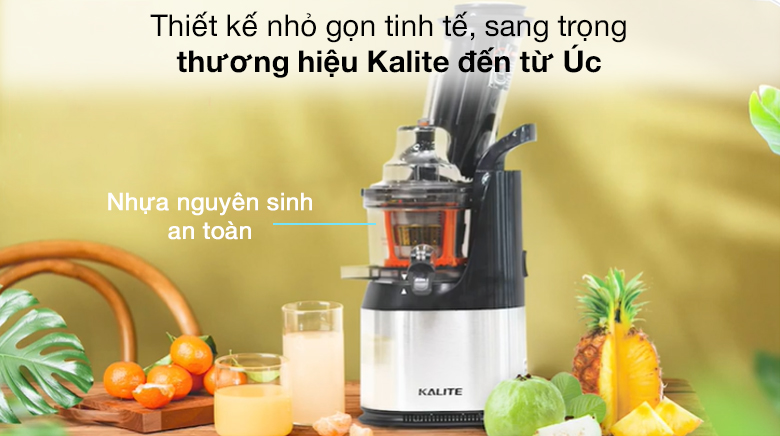 Máy Ép Chậm, Máy Ép Trái Cây  Kalite KL565 - [BẢO HÀNH CHÍNH HÃNG 12 THÁNG]