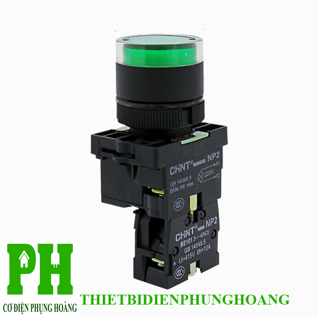 [HCM]Nút Nhấn Có Đèn XANH ĐỎ NP2-EW3361 - EW3462 CHINT [CHÍNH HÃNG] [GIAO NHANH]