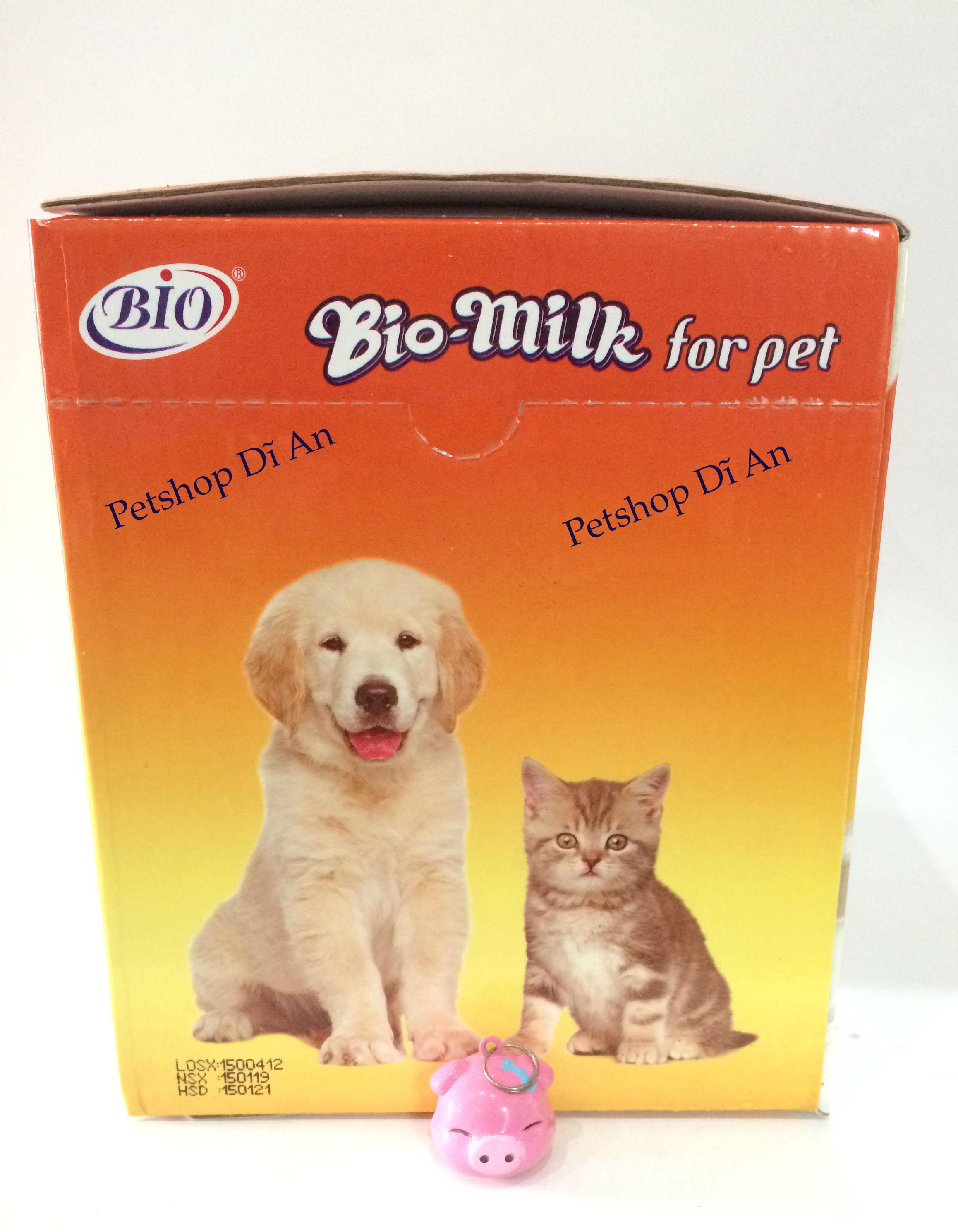 Combo 4 gói sữa Bio Milk 100g cho chó mèo