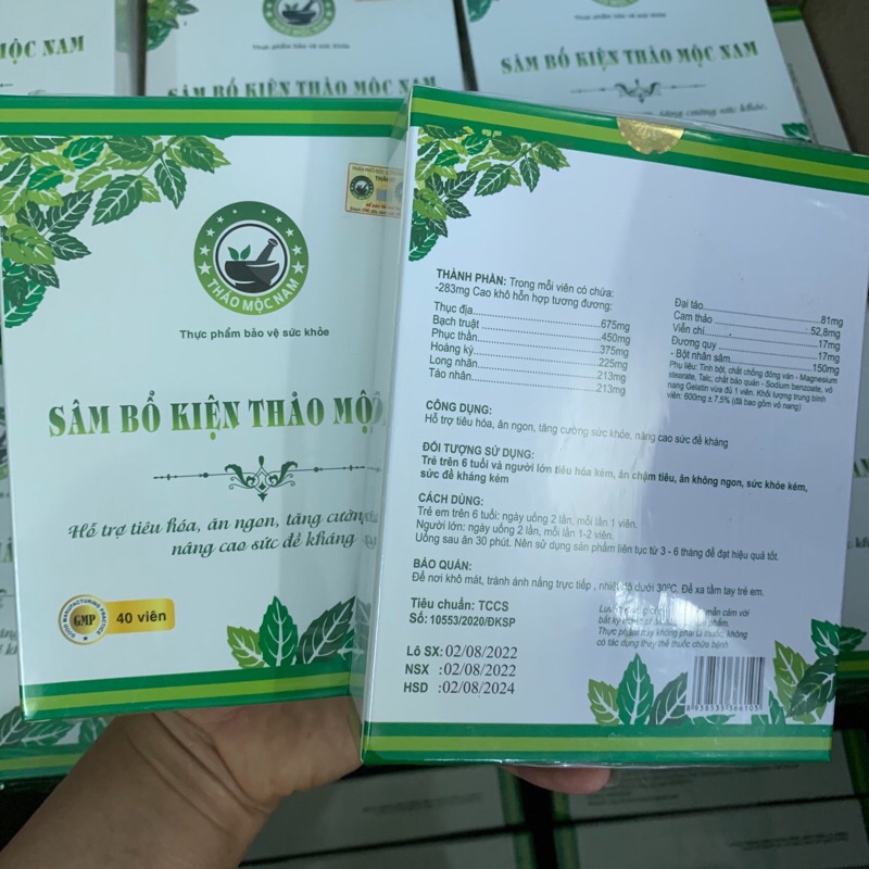 [CHÍNH HÃNG] Sâm Bổ Kiện Thảo Mộc Nam - TĂNG CÂN HIỆU QUẢ