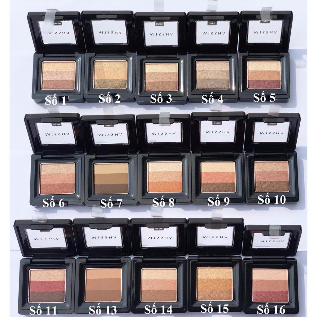 Phấn Mắt 3 Màu Missha Triple Shadow version 1.5g.