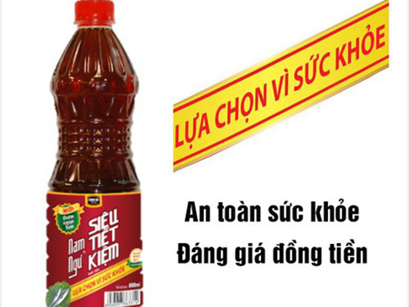 ( combo 4 chai) Nước mắm Nam Ngư Siêu Tiết Kiệm 800ml