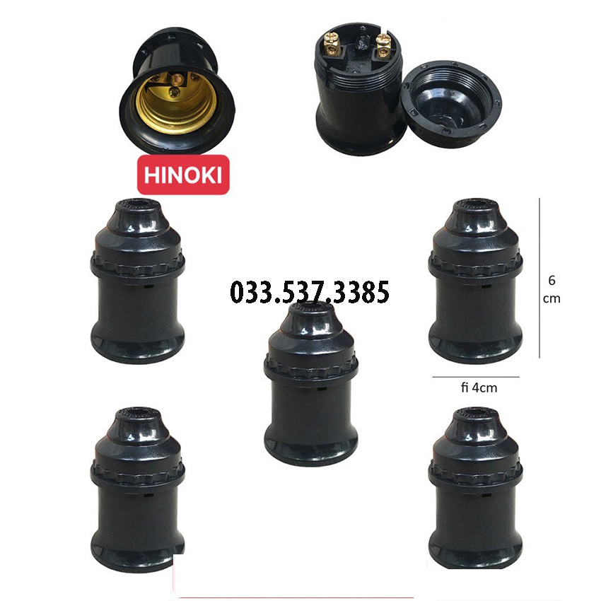 Đui đèn e27, đui e27 chịu nhiệt và cách điện tốt
